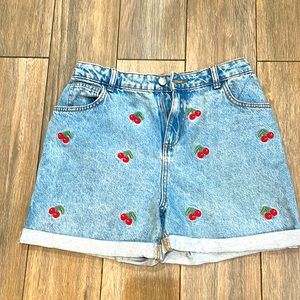 Girls Denim Shorts 🍒